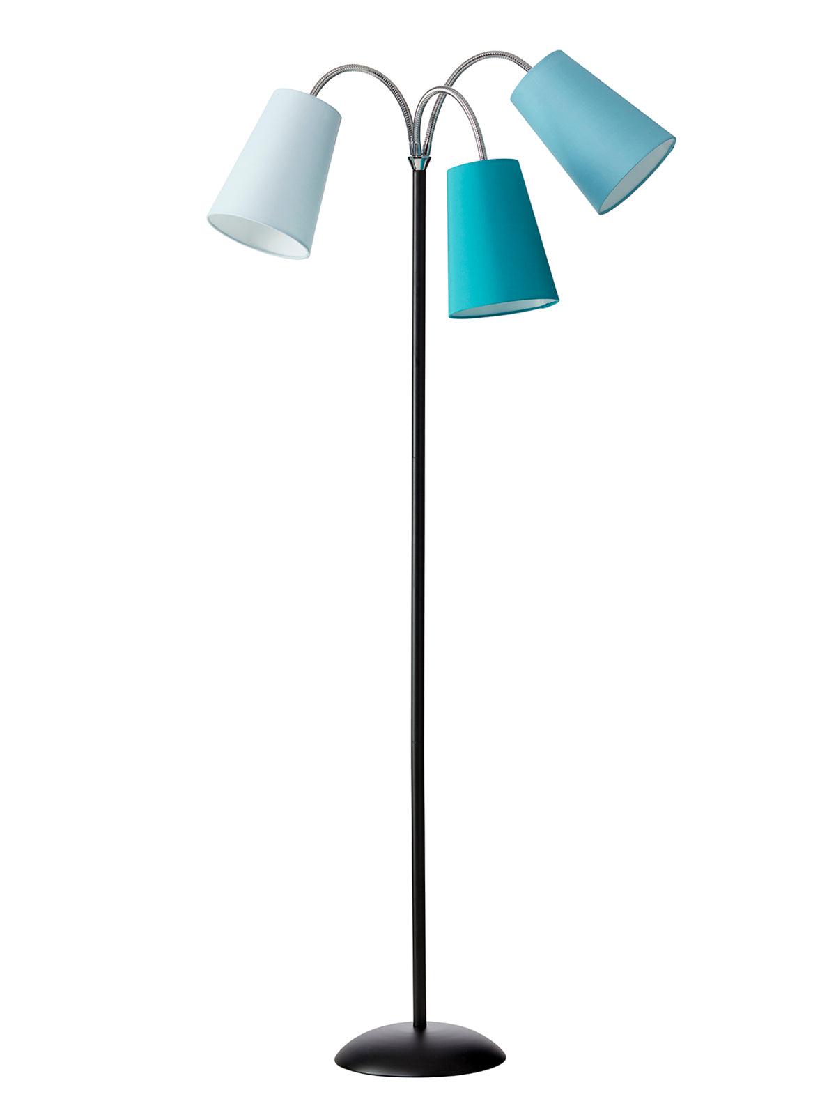 Nielsen Salsa Floor Lamp (Black/Blue)