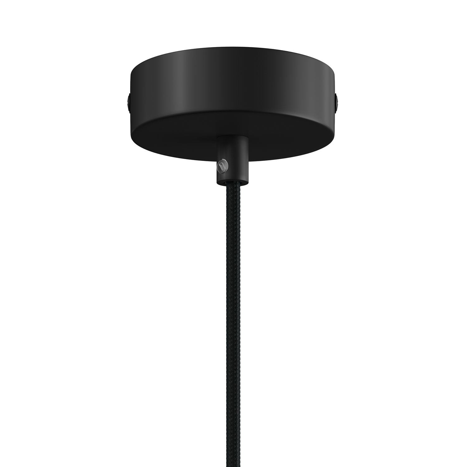 Creative Cables Tube Pendant Black/Wood