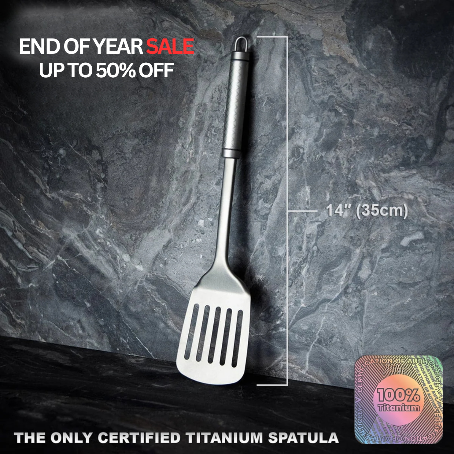 Mosman 100% Pure Titanium Spatula / Utensils