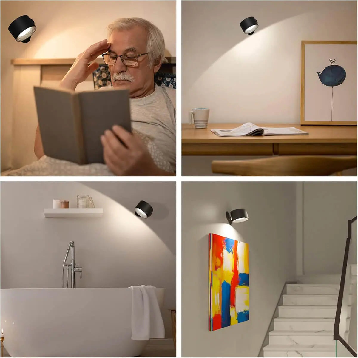 Nordic Light - Wireless And Rechargeable Wall Lamp