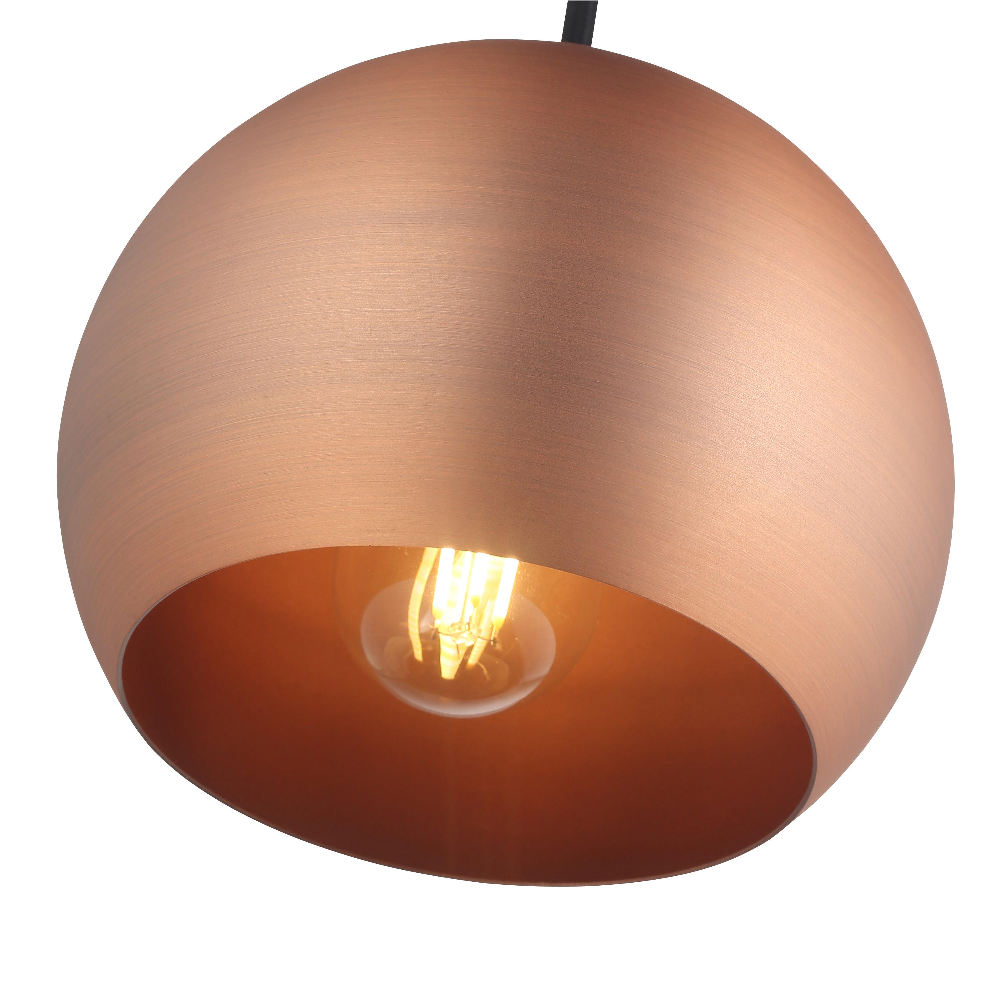 Mellow Pendant Ø15 Brushed Copper