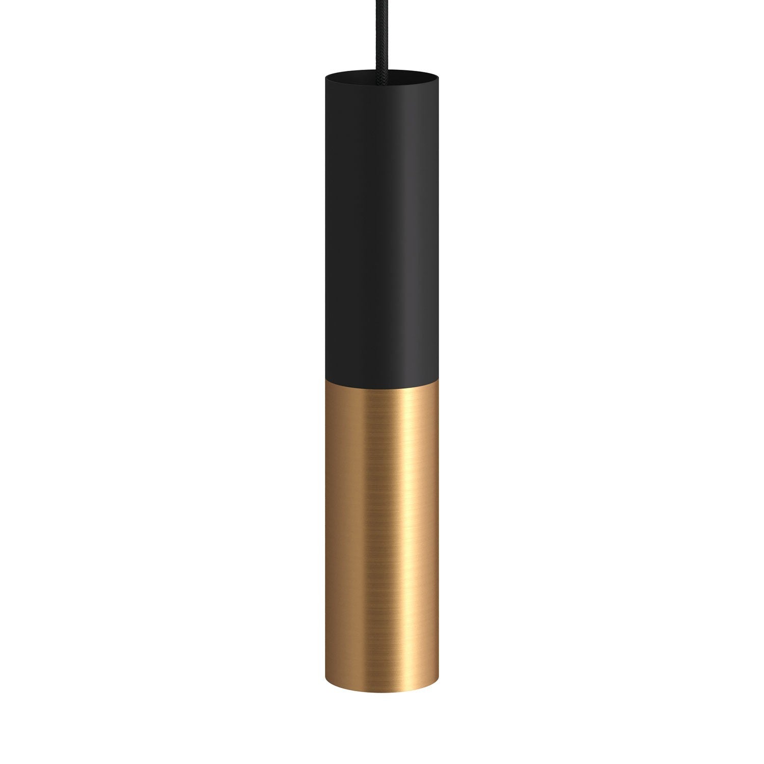 Creative Cables Tube Pendant Brass/Black